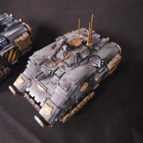 Warhammer 40,000 - Space Wolves - Painted Repulsor Vehicle Pair