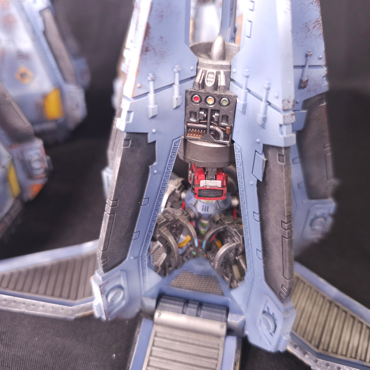 Warhammer 40,000 - Space Wolves - Painted Drop Pod Vehicle Lot