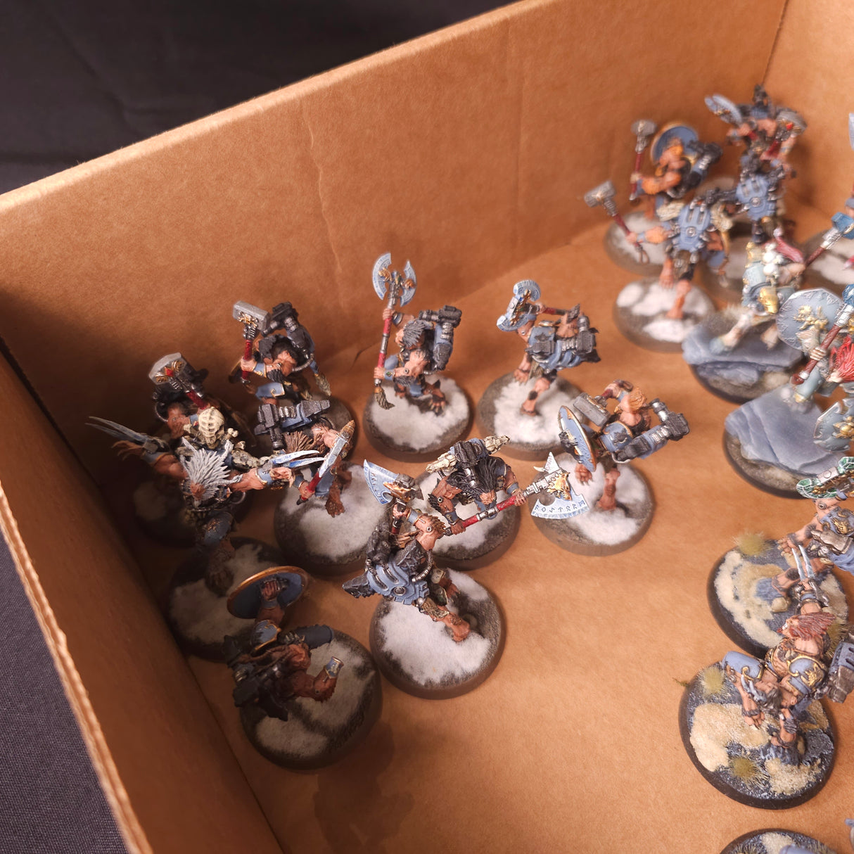 Warhammer 40,000 - Space Wolves - Painted Wulfen Force