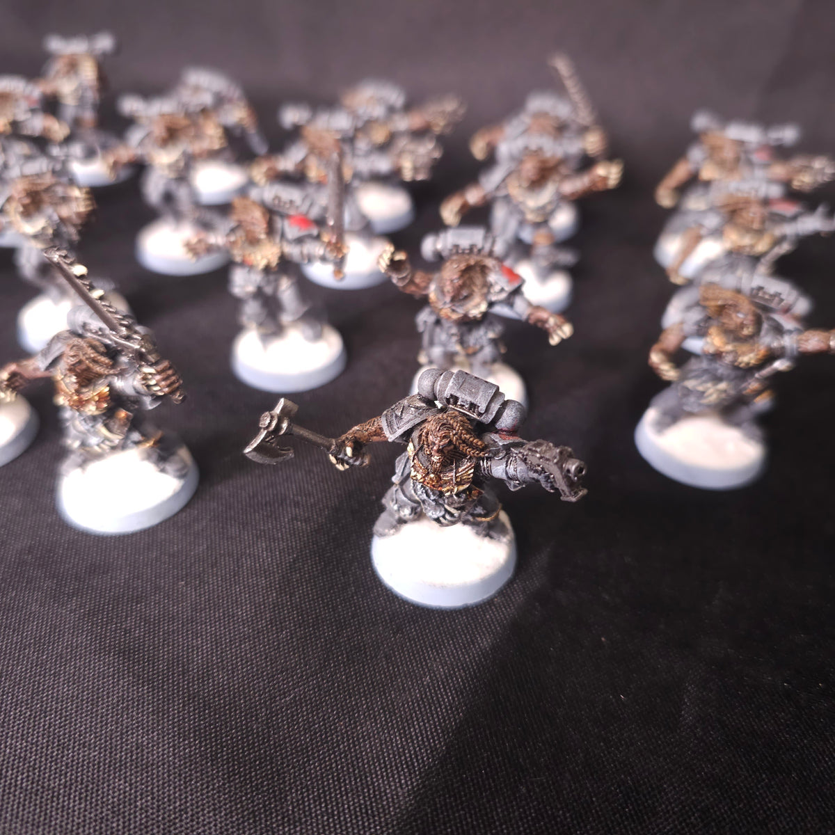 Warhammer 40,000 - Space Wolves - OOP Metal 13th Company Wulfen