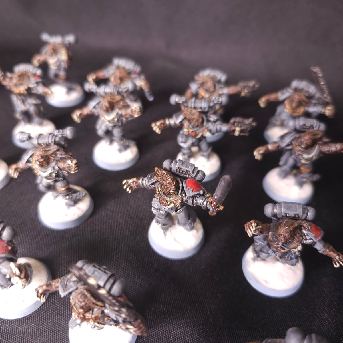 Warhammer 40,000 - Space Wolves - OOP Metal 13th Company Wulfen