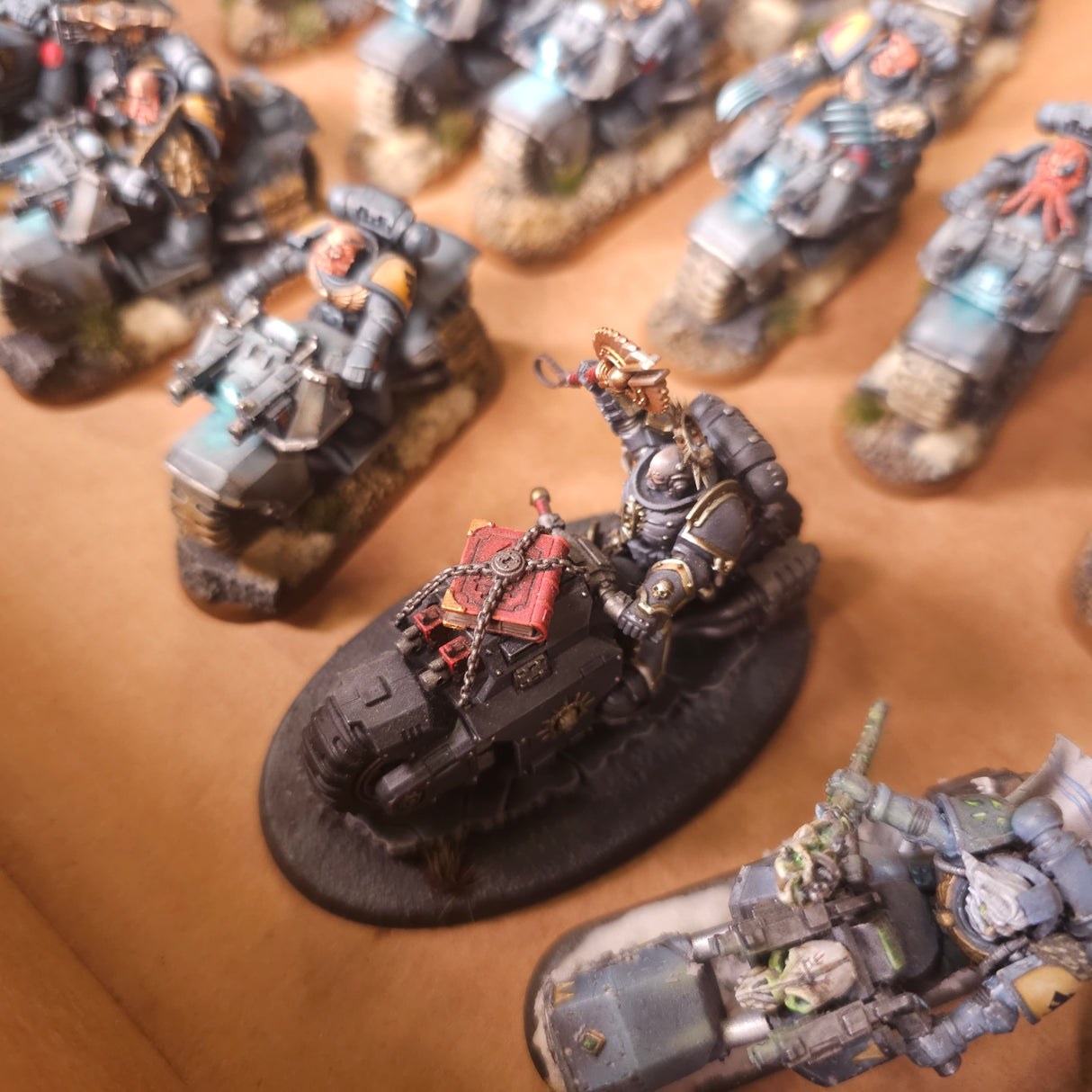 Warhammer 40,000 - Space Wolves - Painted Bike & Fast Attack Force