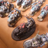 Warhammer 40,000 - Space Wolves - Painted Bike & Fast Attack Force