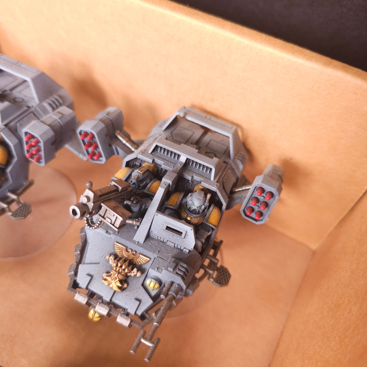 Warhammer 40,000 - Space Wolves - Painted Land Speeder Vehicle Lot