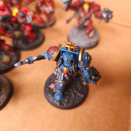 Warhammer 40,000 - Blood Angels - Painted Terminator Force