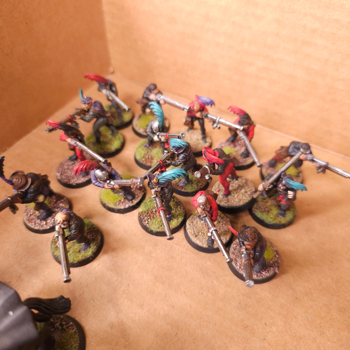 The Old World - Empire of Man - Painted Infantry & Outriders Army
