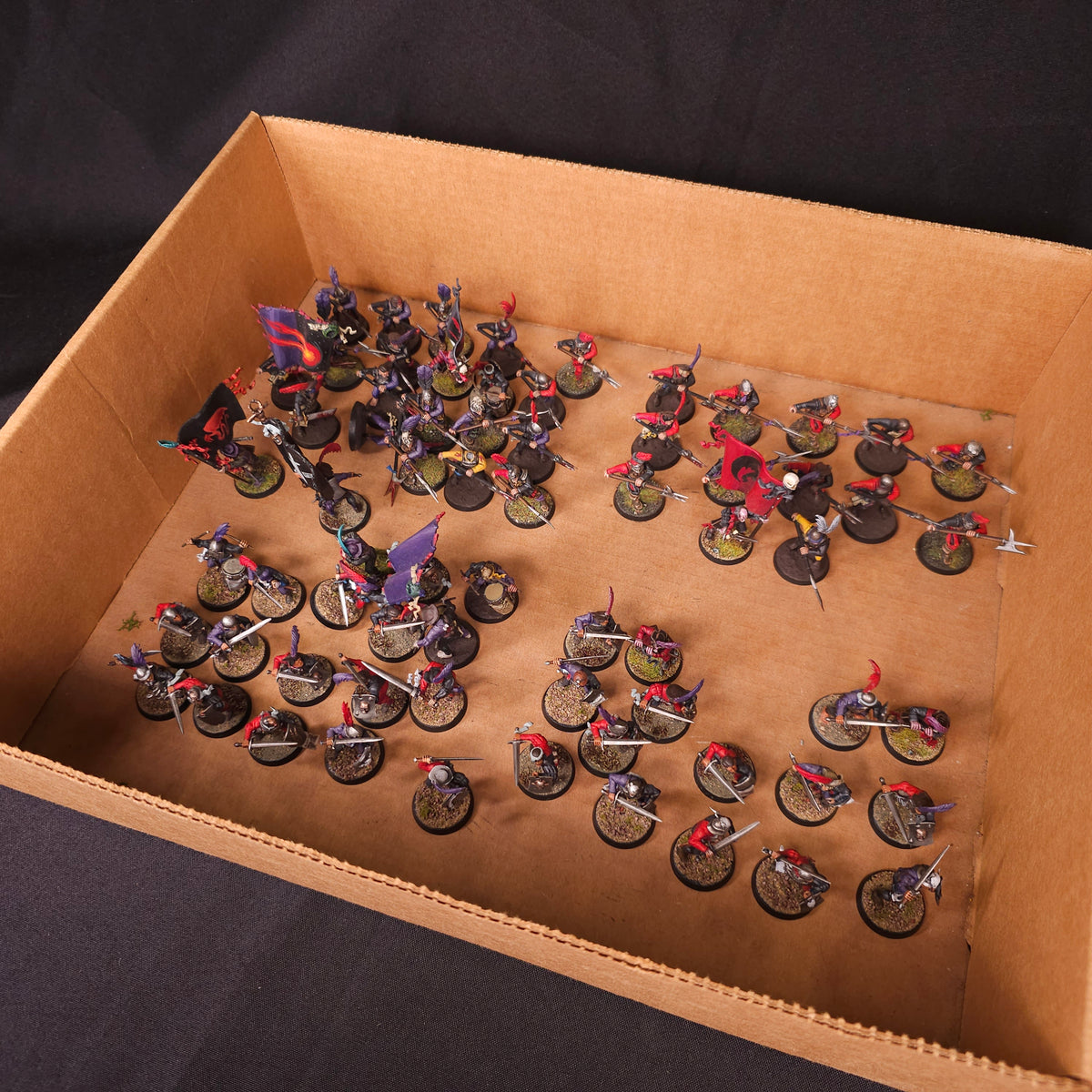 The Old World - Empire of Man - Painted Infantry & Outriders Army