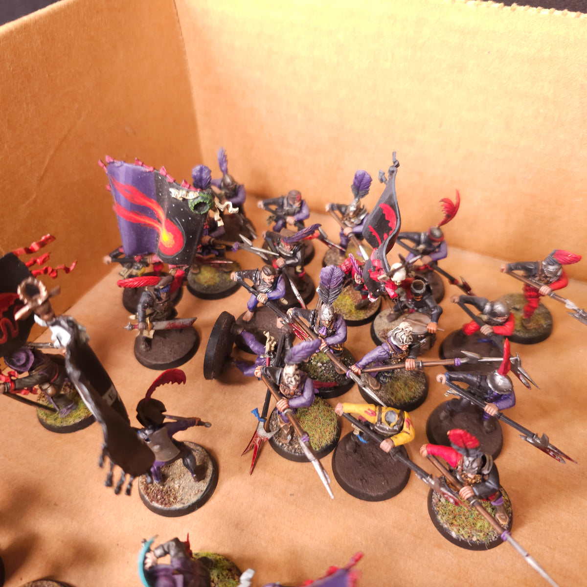The Old World - Empire of Man - Painted Infantry & Outriders Army