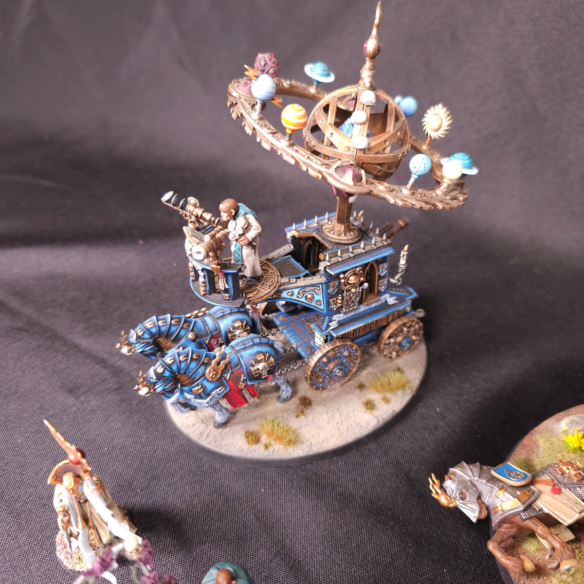 Age of Sigmar - Cities of Sigmar - Painted Wizards & Arcane Engines