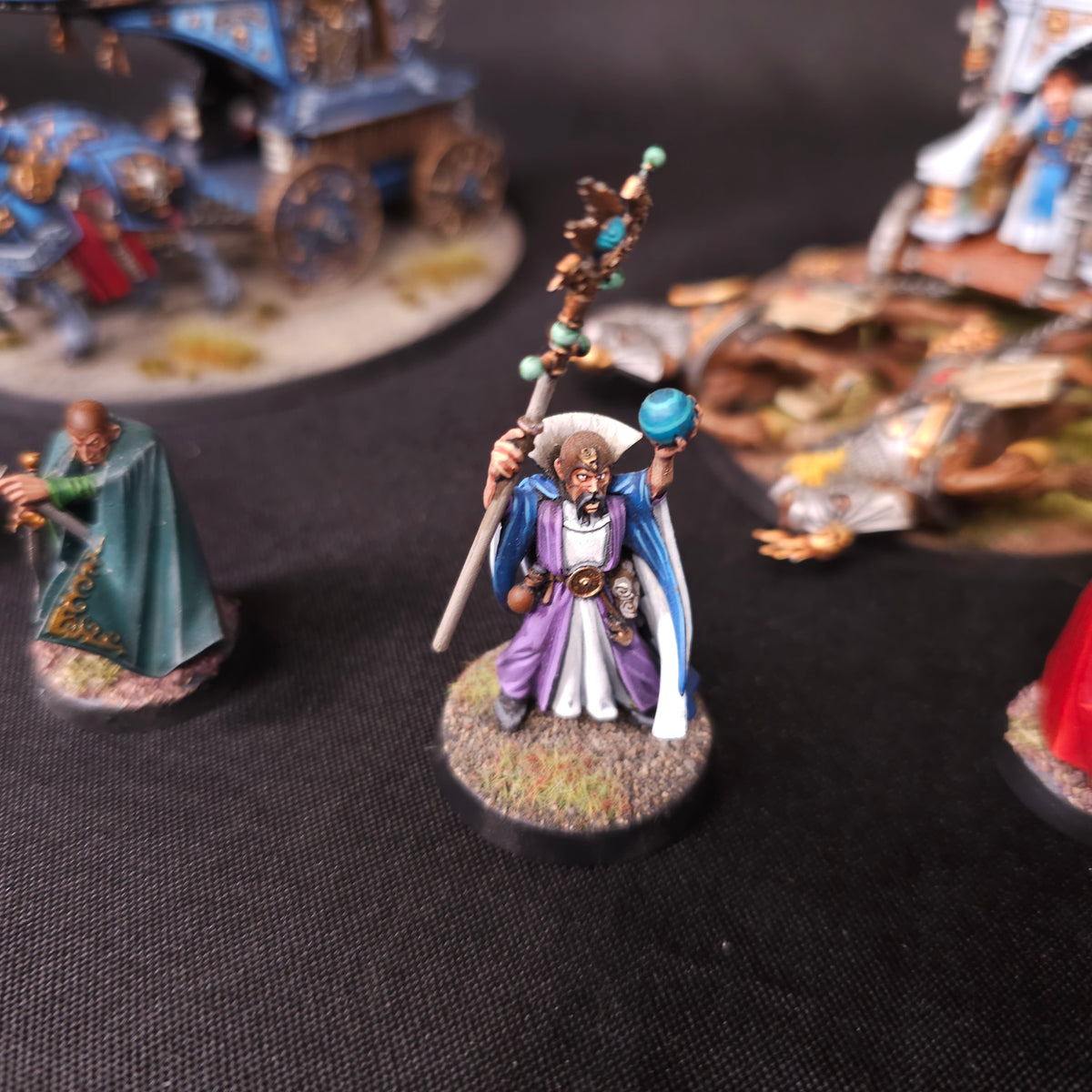 Age of Sigmar - Cities of Sigmar - Painted Wizards & Arcane Engines