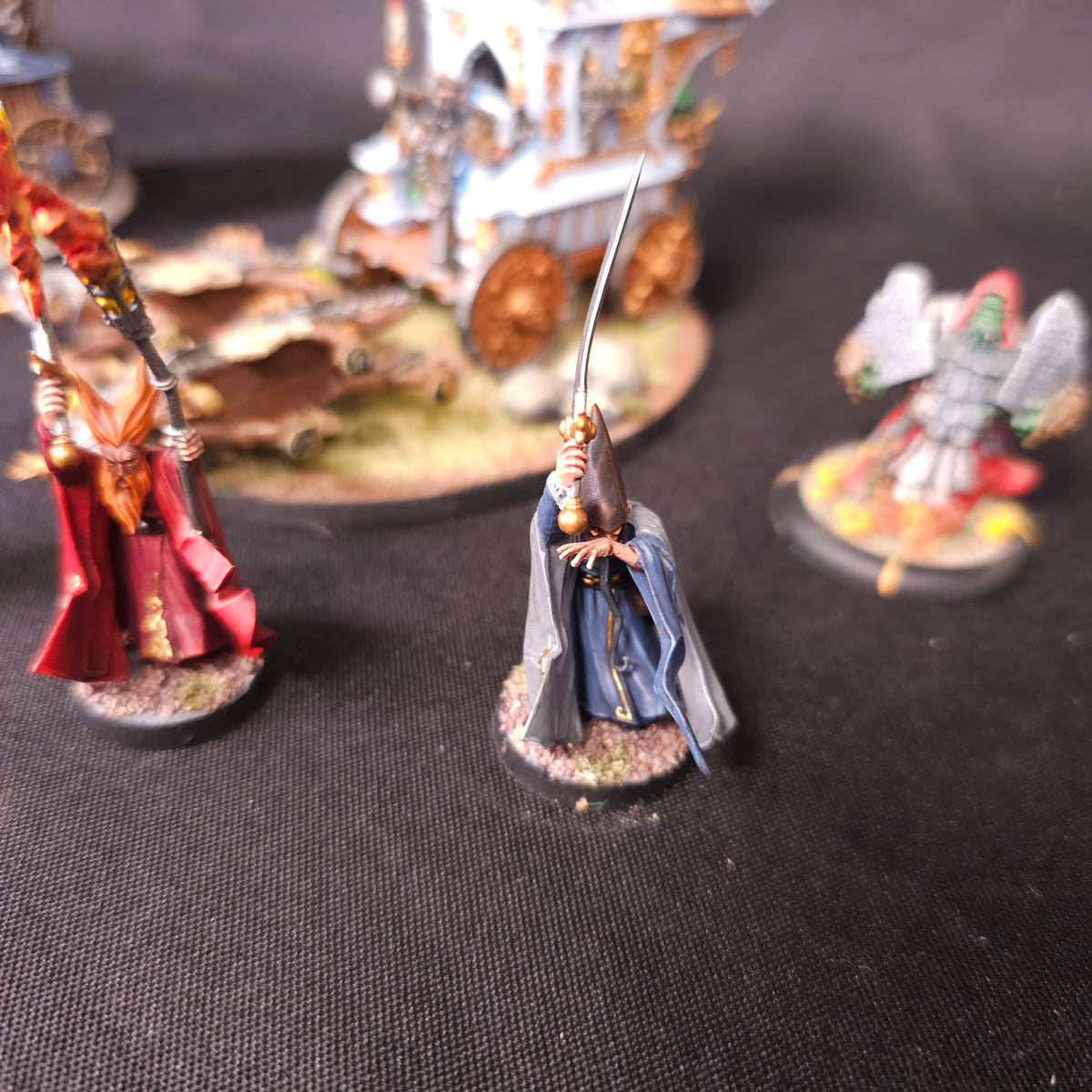 Age of Sigmar - Cities of Sigmar - Painted Wizards & Arcane Engines