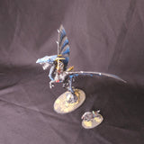 Warhammer Age of Sigmar / The Old World - Dark Elves - Painted Infantry & Black Dragon