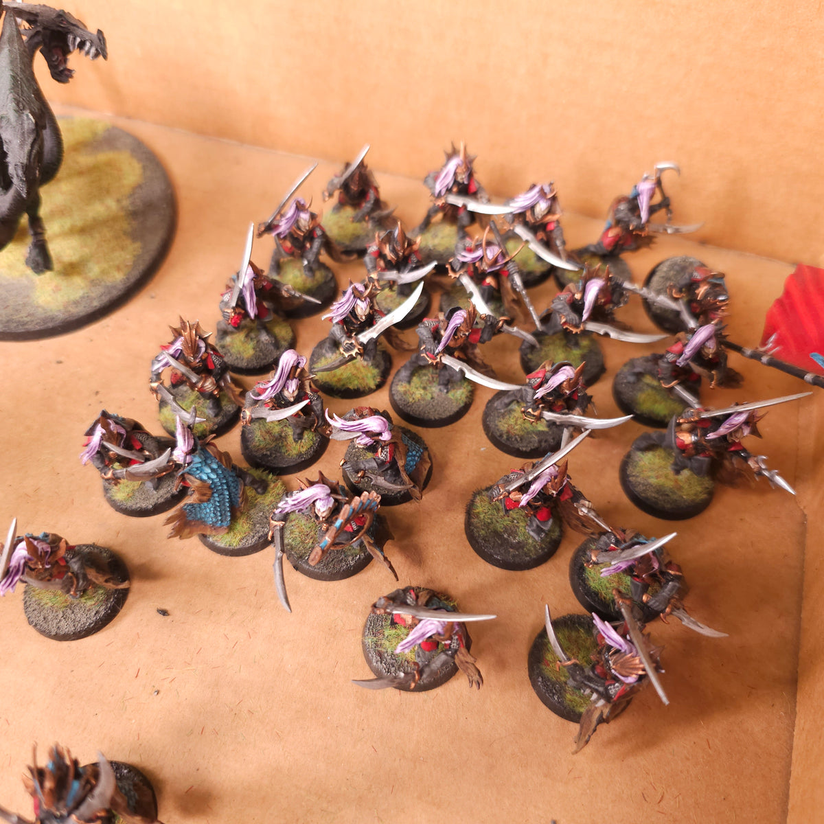 Warhammer Age of Sigmar / The Old World - Dark Elves - Black Ark Corsairs & War Hydras