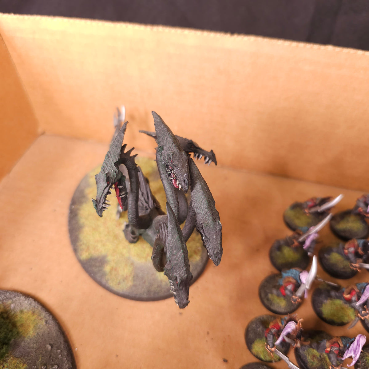 Warhammer Age of Sigmar / The Old World - Dark Elves - Black Ark Corsairs & War Hydras
