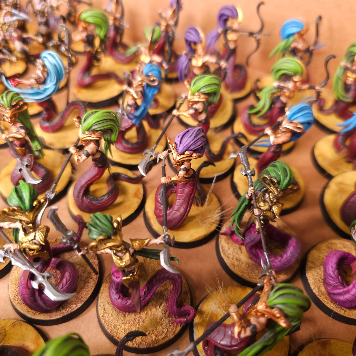 Age of Sigmar - Daughters of Khaine - Painted Infantry & Melusai Force