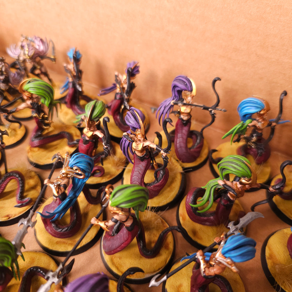 Age of Sigmar - Daughters of Khaine - Painted Infantry & Melusai Force