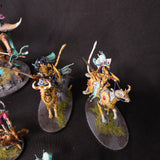 Age of Sigmar - Lumineth Realm-lords - Painted Heroes & Alarith Spirits