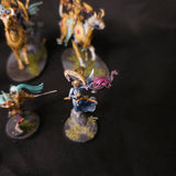 Age of Sigmar - Lumineth Realm-lords - Painted Heroes & Alarith Spirits