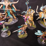 Age of Sigmar - Lumineth Realm-lords - Painted Heroes & Alarith Spirits