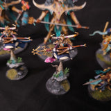 Age of Sigmar - Lumineth Realm-lords - Painted Heroes & Alarith Spirits