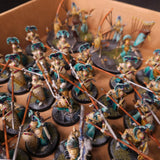 Age of Sigmar - Lumineth Realm-lords - Painted Vanari Infantry & Ballistas