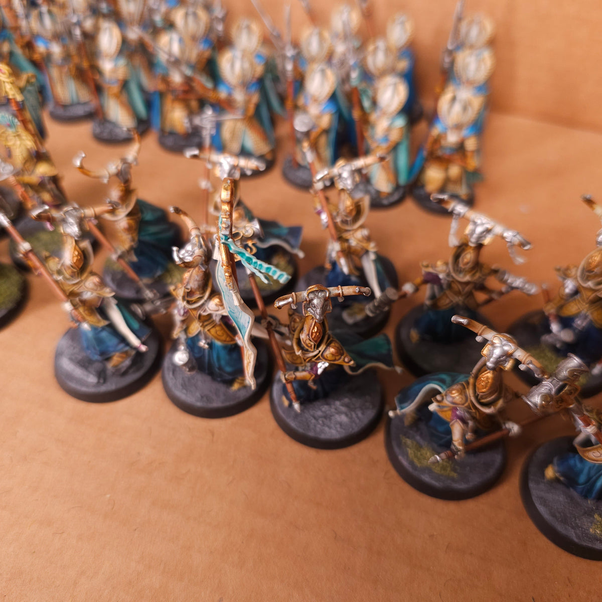 Age of Sigmar - Lumineth Realm-lords - High-Quality Painted Infantry Force