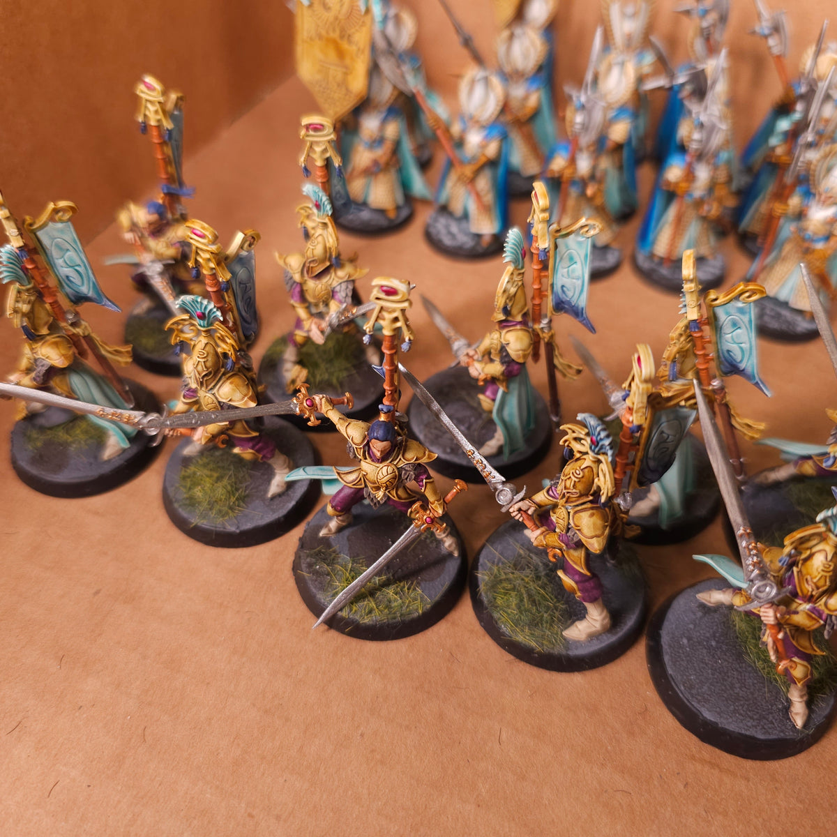 Age of Sigmar - Lumineth Realm-lords - High-Quality Painted Infantry Force
