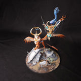 Age of Sigmar - Lumineth Realm-lords - High Quality Painted Teclis and Celennar