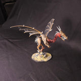 The Old World - Warriors of Chaos - Painted Converted Two-Headed Chaos Dragon Proxy