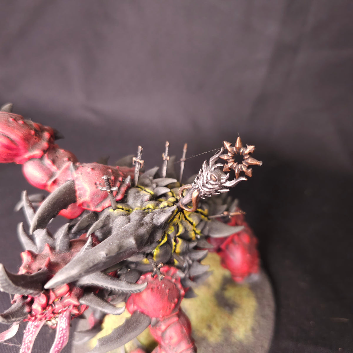 Age of Sigmar - Slaves to Darkness - Painted Mutalith Vortex Beast and Slaughterbrute Pair