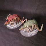Warhammer Fantasy - Monstrous Arcanum - Painted Forge World Basilisk Pair