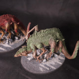 Warhammer Fantasy - Monstrous Arcanum - Painted Forge World Basilisk Pair