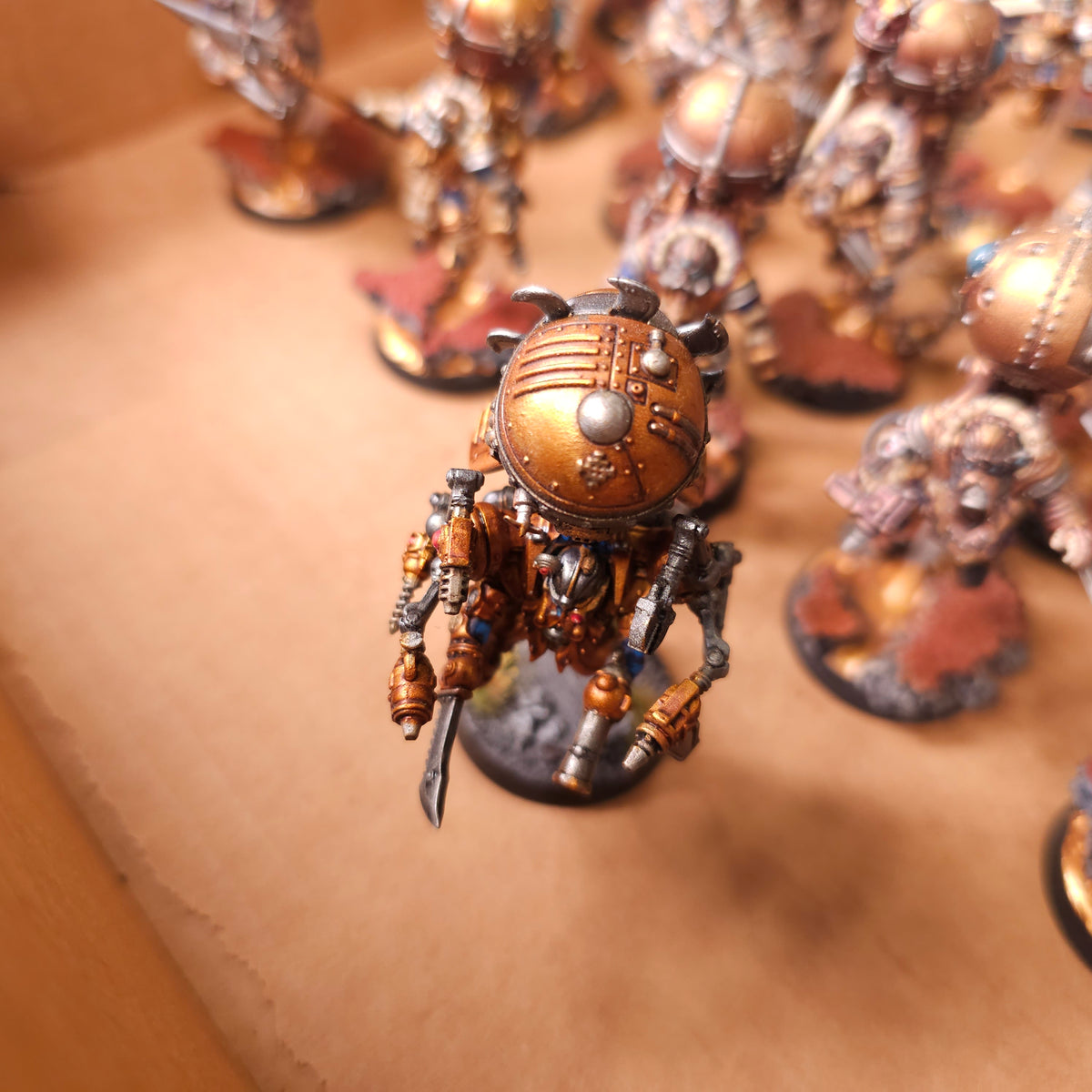 Age of Sigmar - Kharadron Overlords - Painted Skyriggers & Flying Endrinmaster