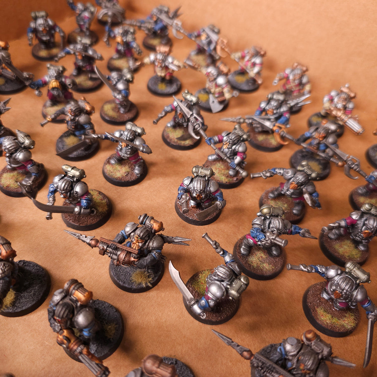 Age of Sigmar - Kharadron Overlords - Painted Thunderers & Heroes