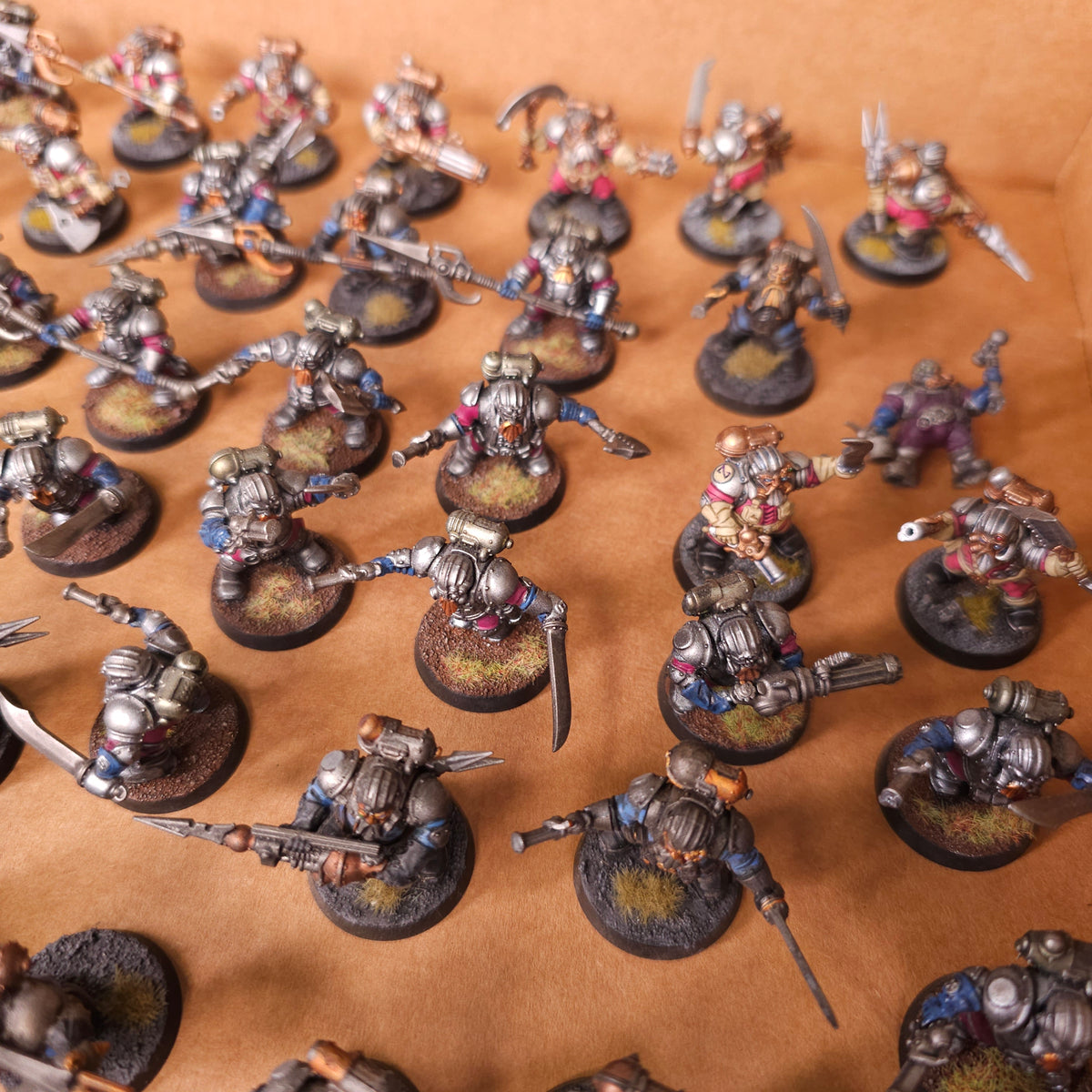 Age of Sigmar - Kharadron Overlords - Painted Thunderers & Heroes