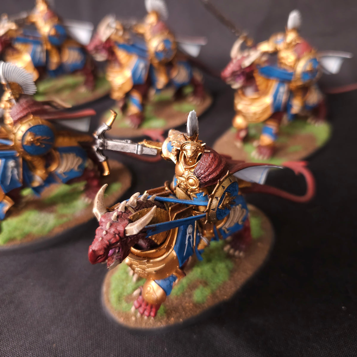 Age of Sigmar - Stormcast Eternals - Painted Dracothian Guard