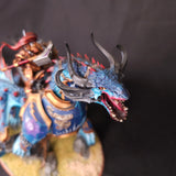 Age of Sigmar - Stormcast Eternals - Painted Drakesworn Templar on Stardrake