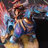 Age of Sigmar - Stormcast Eternals - Painted Drakesworn Templar on Stardrake
