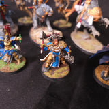 Age of Sigmar - Stormcast Eternals - Painted Mounted and Sacrosanct Heroes