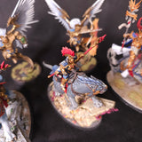 Age of Sigmar - Stormcast Eternals - Painted Mounted and Sacrosanct Heroes