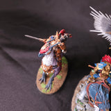 Age of Sigmar - Stormcast Eternals - Painted Mounted and Sacrosanct Heroes
