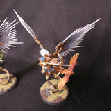 Age of Sigmar - Stormcast Eternals - Painted Mounted and Sacrosanct Heroes