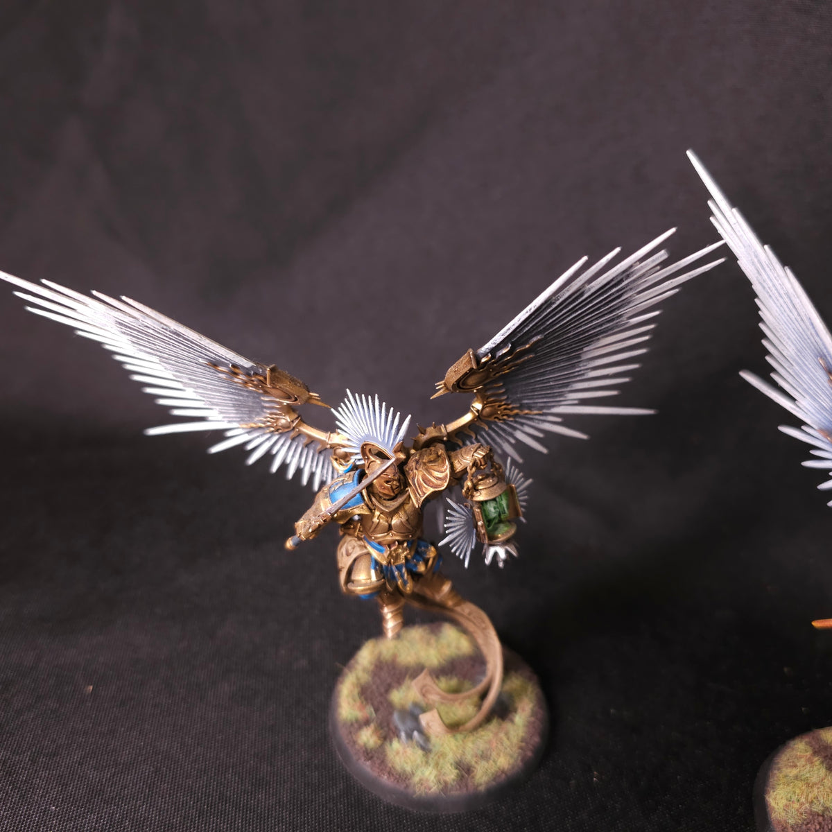 Age of Sigmar - Stormcast Eternals - Painted Mounted and Sacrosanct Heroes
