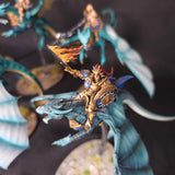Age of Sigmar - Stormcast Eternals - Painted Stormdrake Guard and Knight-Draconis