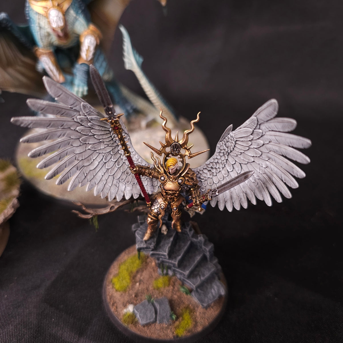 Age of Sigmar - Stormcast Eternals - Painted Krondys and Winged Heroes