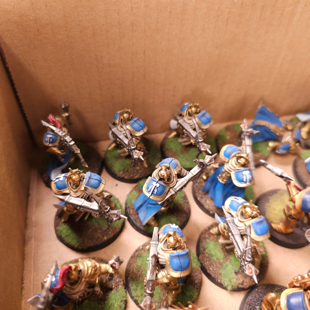 Age of Sigmar - Stormcast Eternals - Painted Sacrosanct and Paladin Infantry