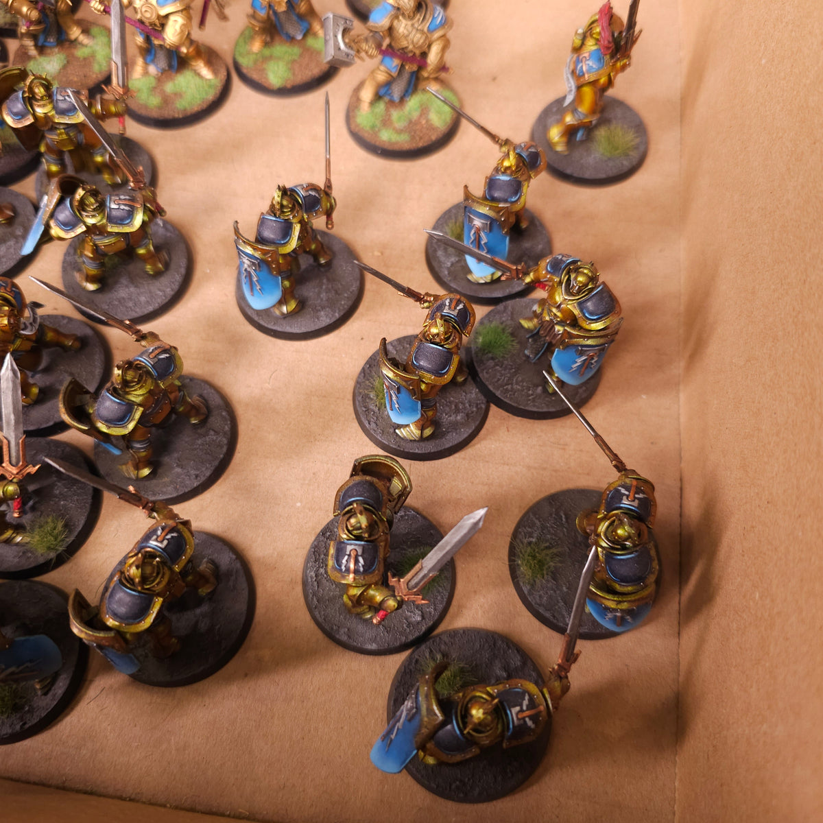 Age of Sigmar - Stormcast Eternals - Painted Liberators and Heavy Infantry
