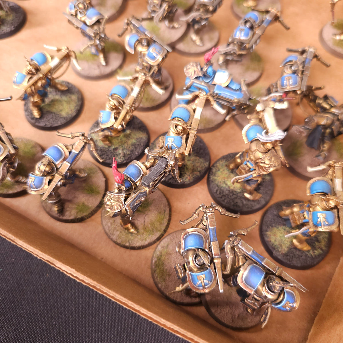 Age of Sigmar - Stormcast Eternals - Painted Judicators and Ballistas