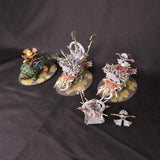 Age of Sigmar / The Old World - Seraphon / Lizardmen - Painted Stegadon and Bastiladon Monsters