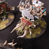 Age of Sigmar / The Old World - Seraphon / Lizardmen - Painted Stegadon and Bastiladon Monsters